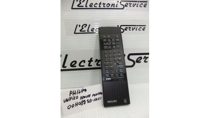 Philips 00H0825B-AA01 télécommande unified.